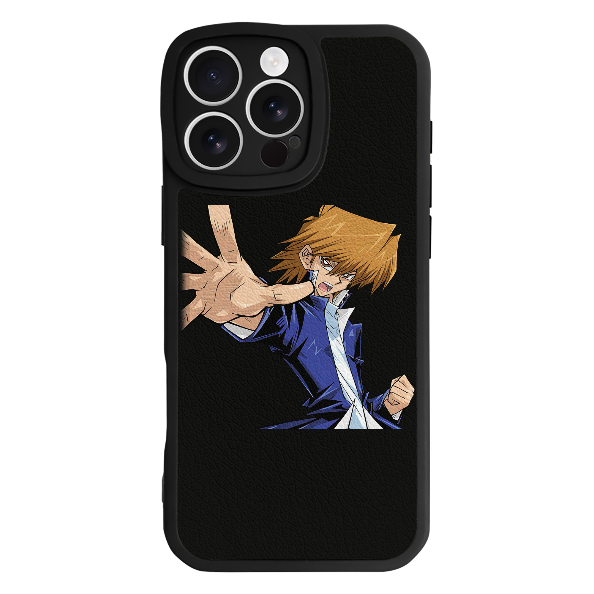遊☆戯☆王 Yu-Gi-Oh! 【iPhone 16シリーズ対応】シリコンスマホケース（レザー調） 材質：シリコン